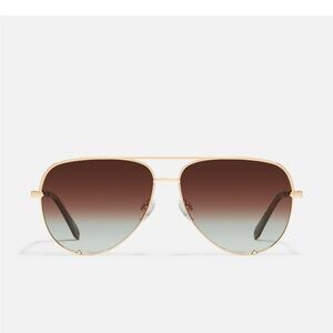 Gold Aviator Sunglasses polarized
